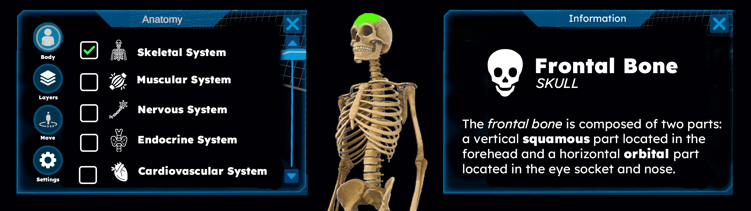 Anatomy density layout within the unified design system