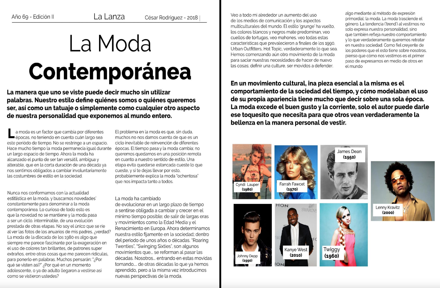 La Lanza — Student Newspaper