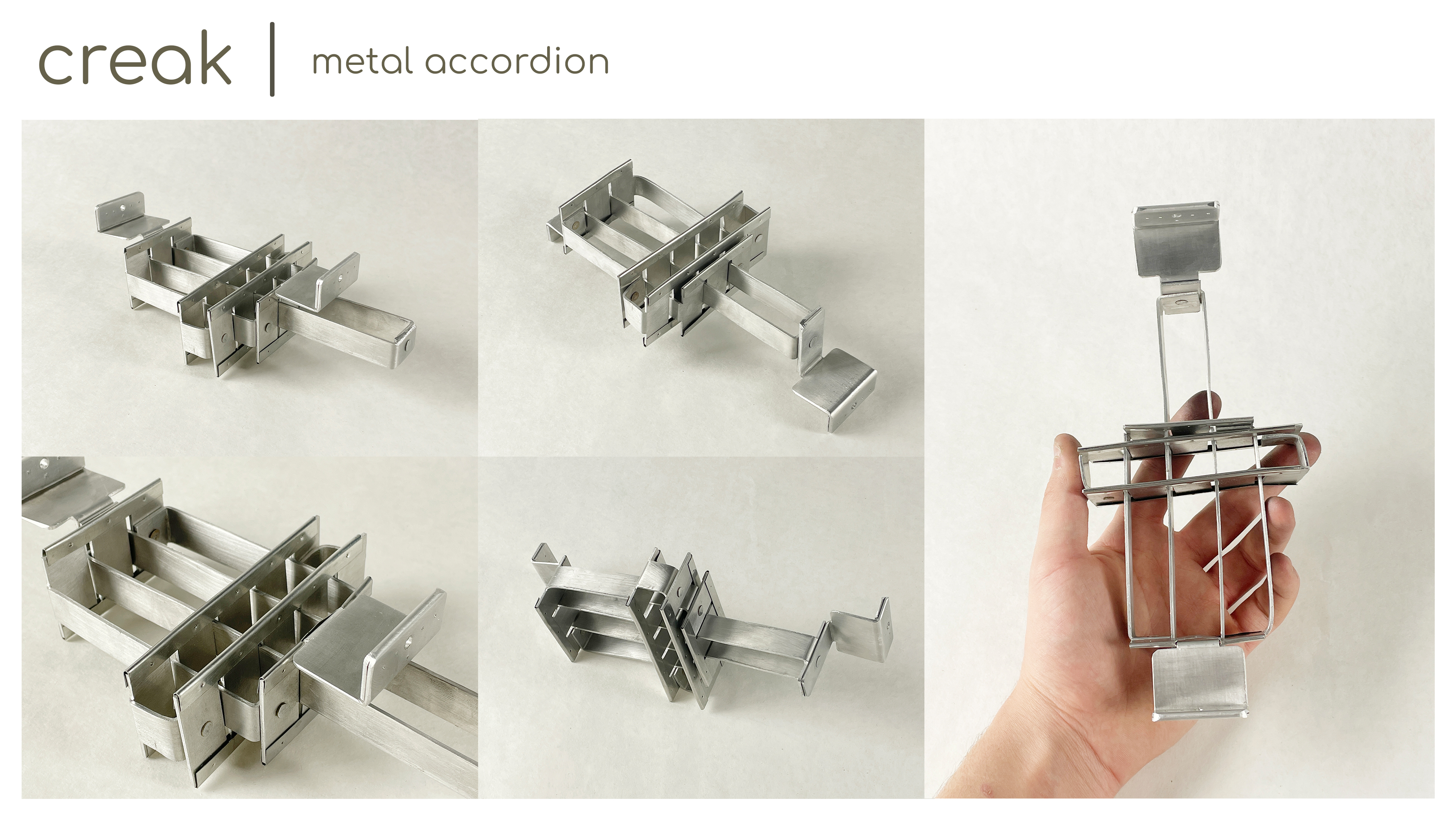 Creak — Tension-Driven Metal Accordion