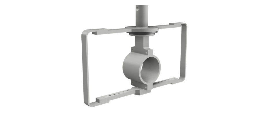 Indirect Bearing horizontal handlebar steering prototype