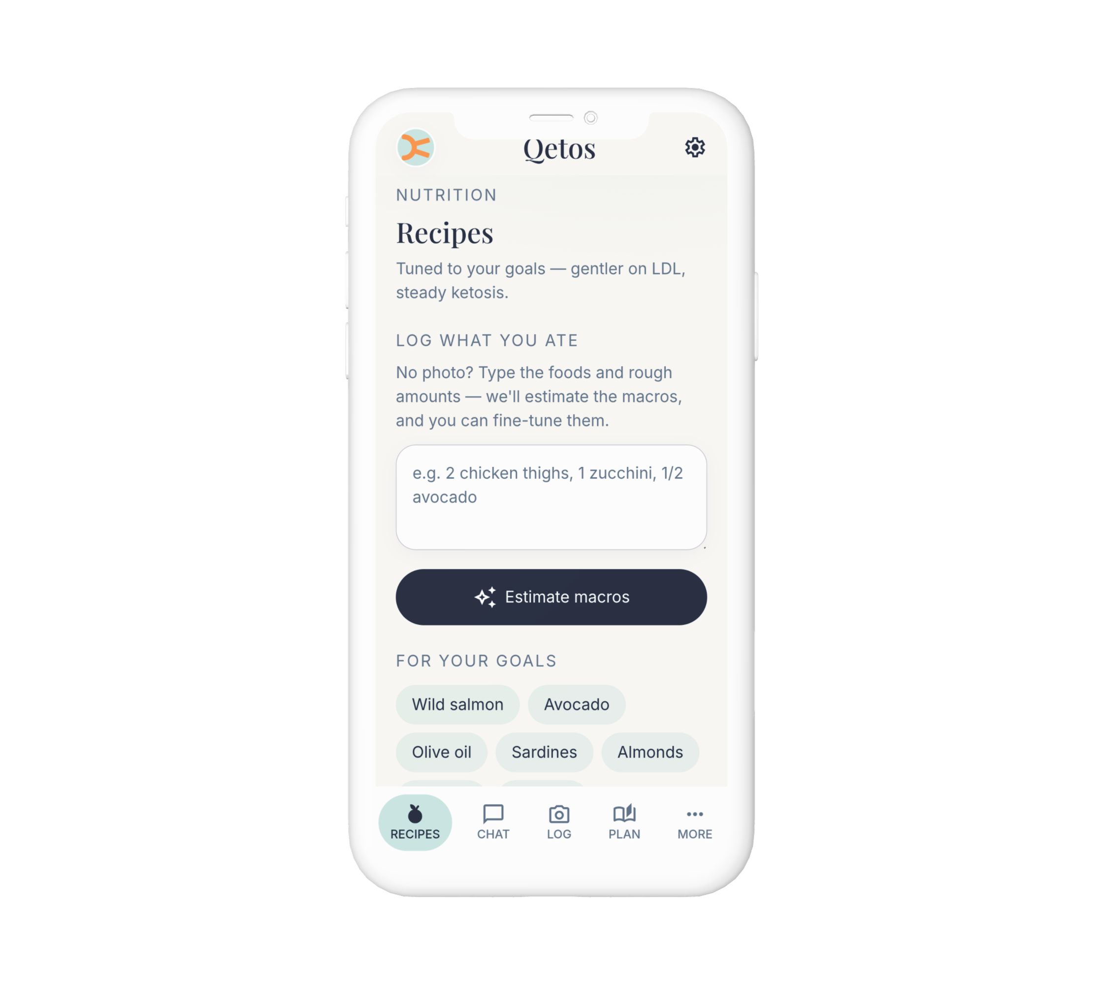 Qetos recipes and protocol suggestions