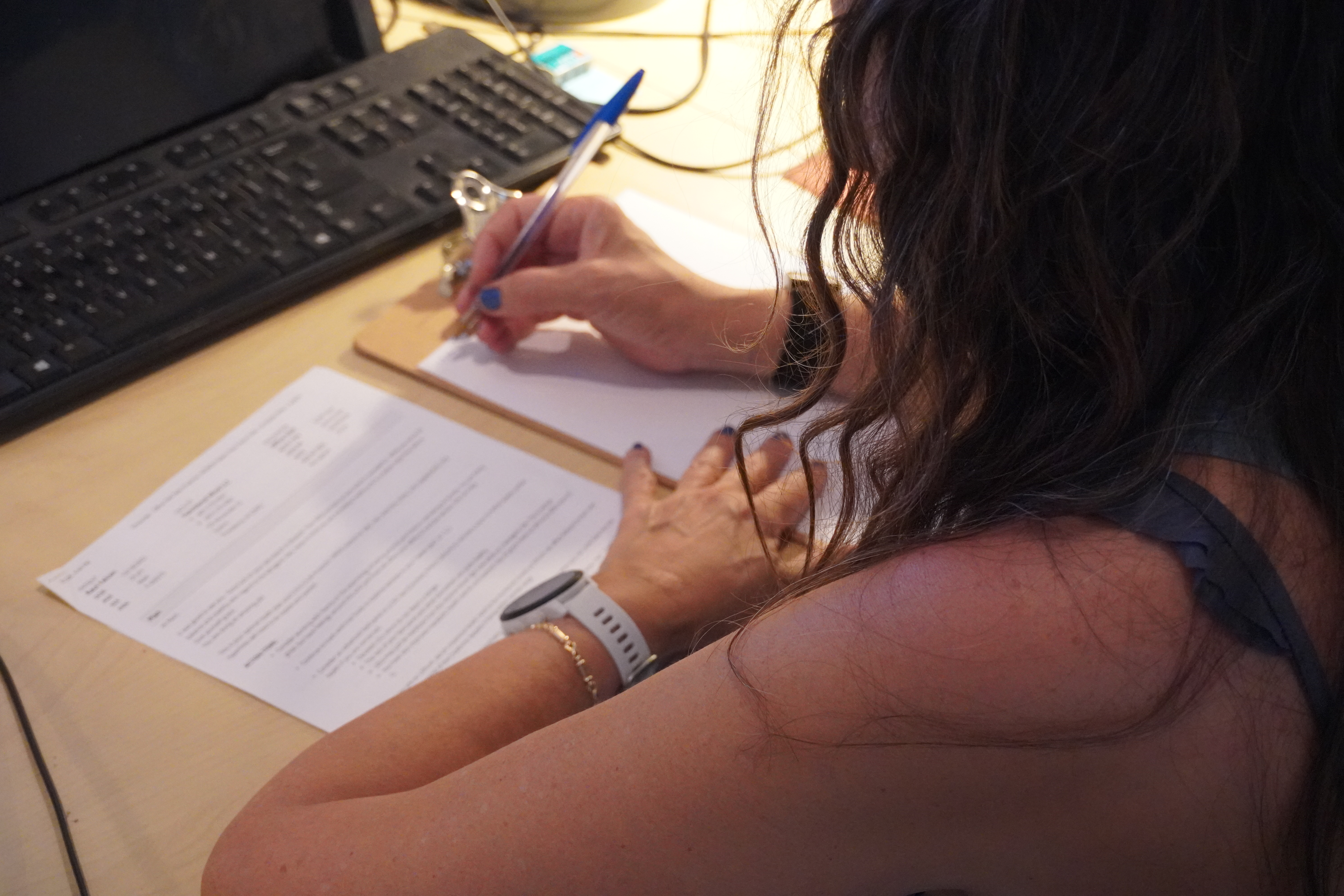 Decoding a dense clinical protocol by hand