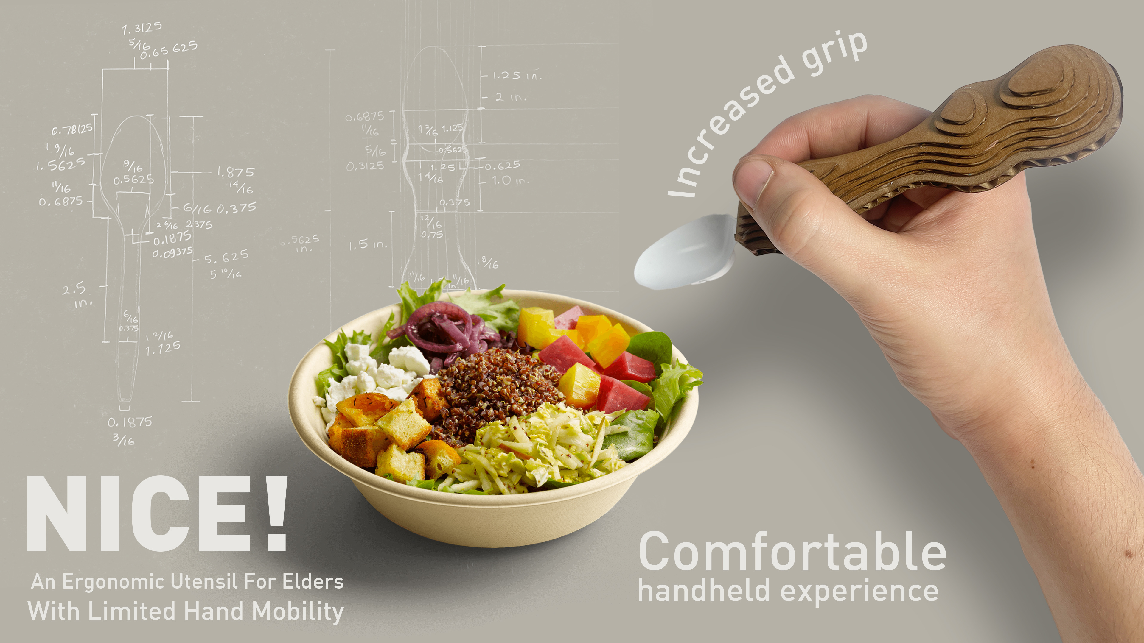 NICE — Ergonomic Utensil for Elders